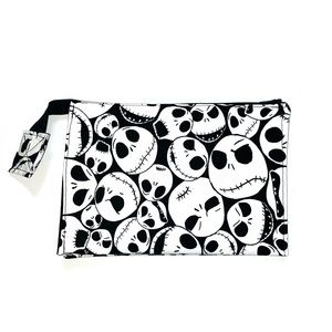 Jack Skellington Nightmare Before Christmas Print Zipper Bag